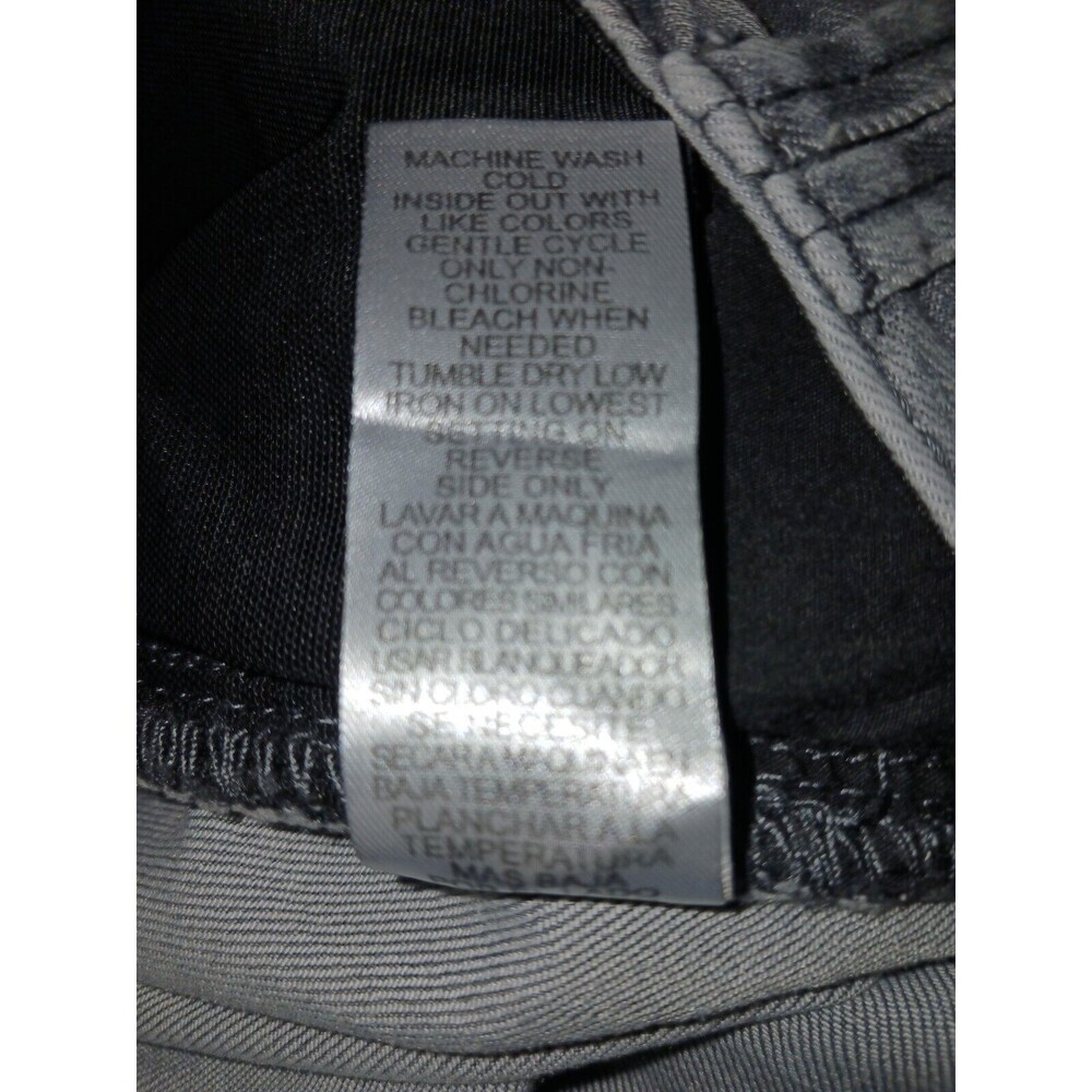 Democracy Ab Technology Jeans Womens 24W Grey Distressed Slimming High Rise - Picture 7 of 11